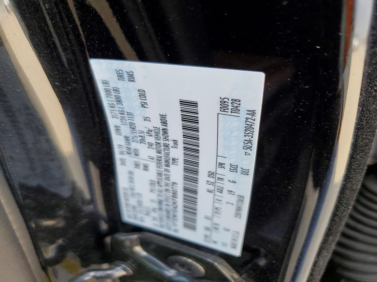 2019 FORD F150 SUPERCREW photo 13