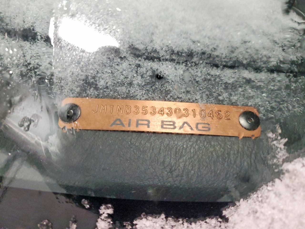 2003 MAZDA MX-5 MIATA BASE photo 12