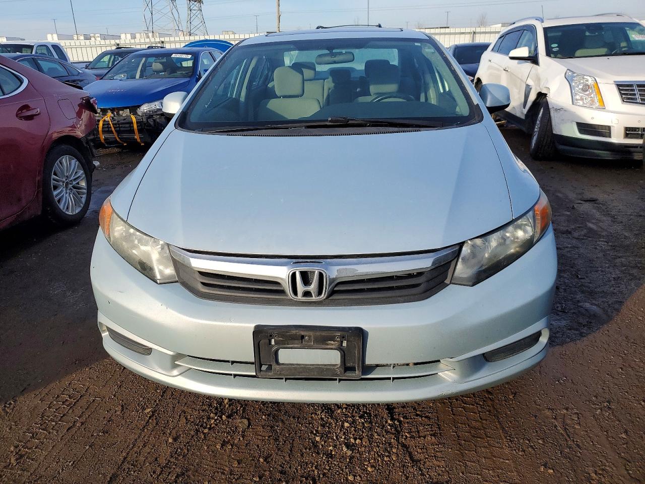 2012 HONDA CIVIC EX photo 5