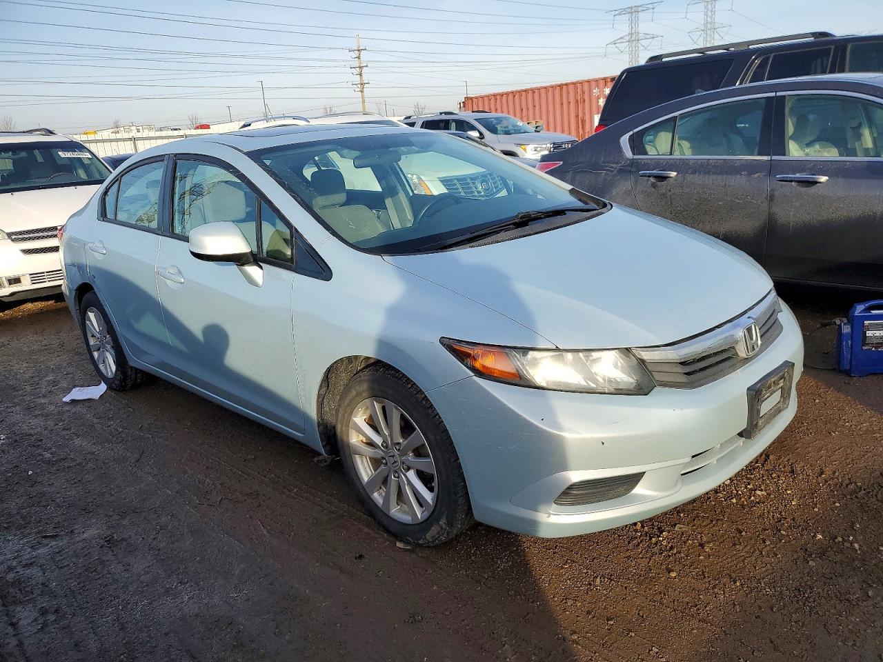 2012 HONDA CIVIC EX photo 4