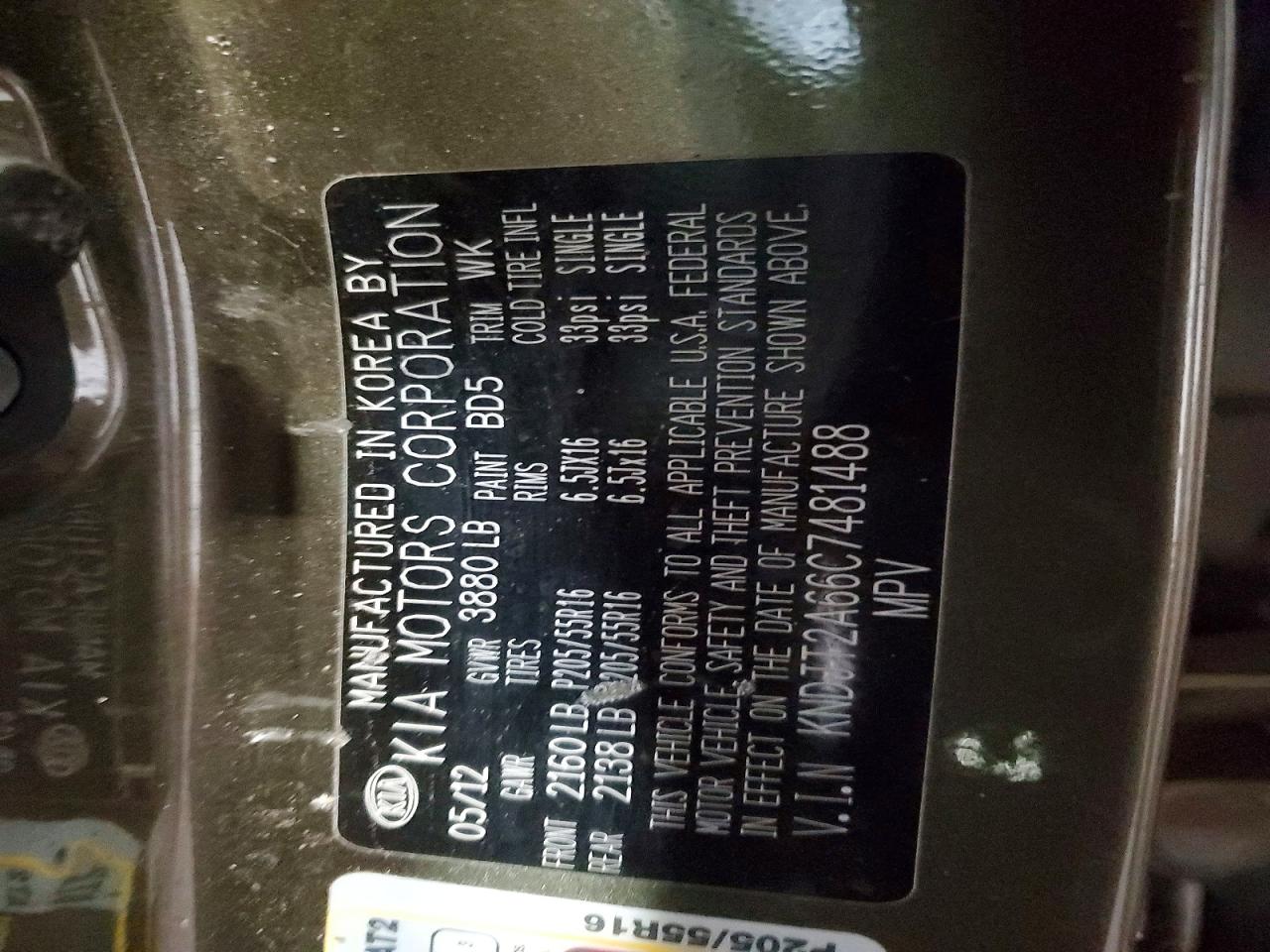 2012 KIA SOUL + photo 13