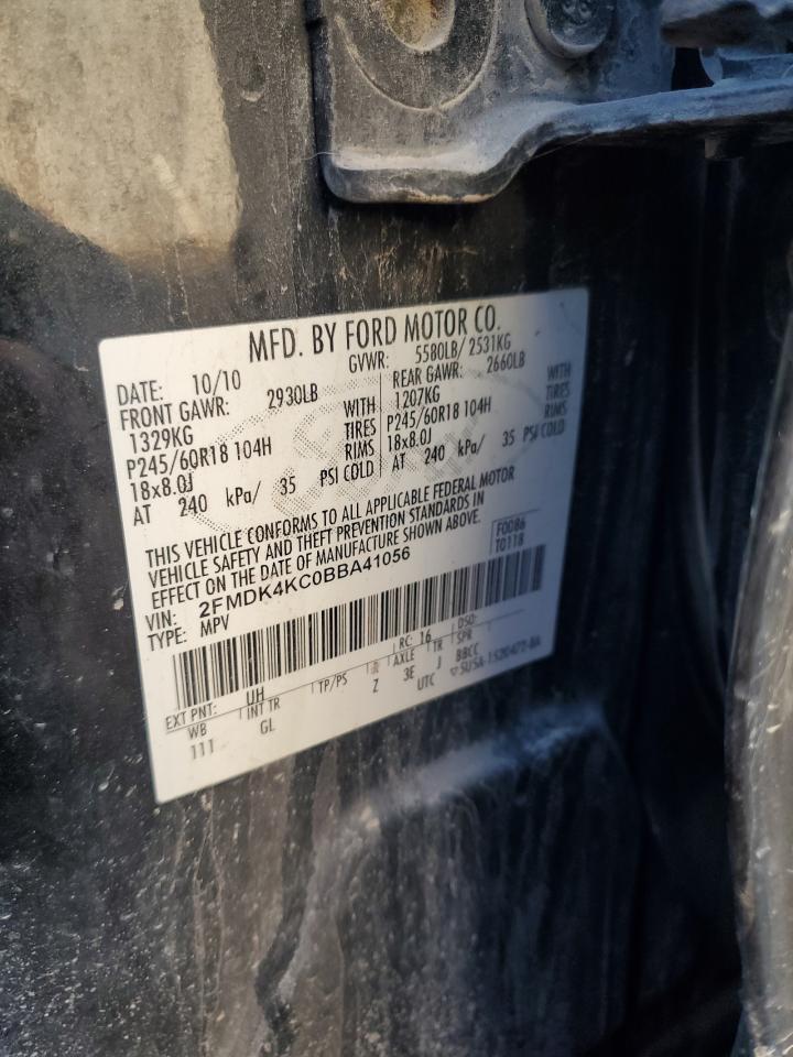 2011 FORD EDGE LIMITED photo 13