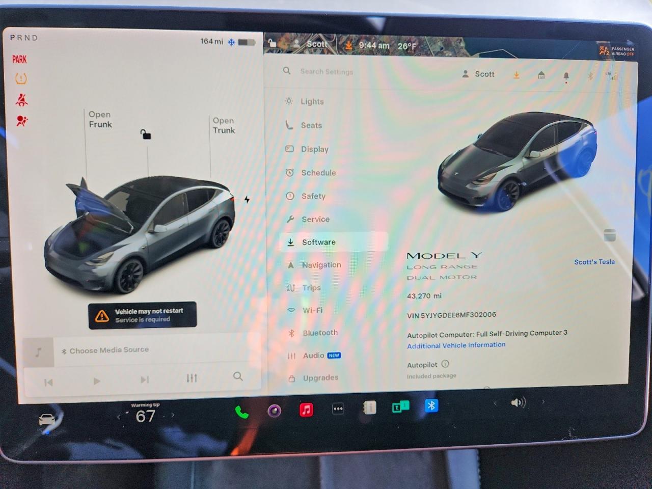 2021 TESLA MODEL Y photo 9