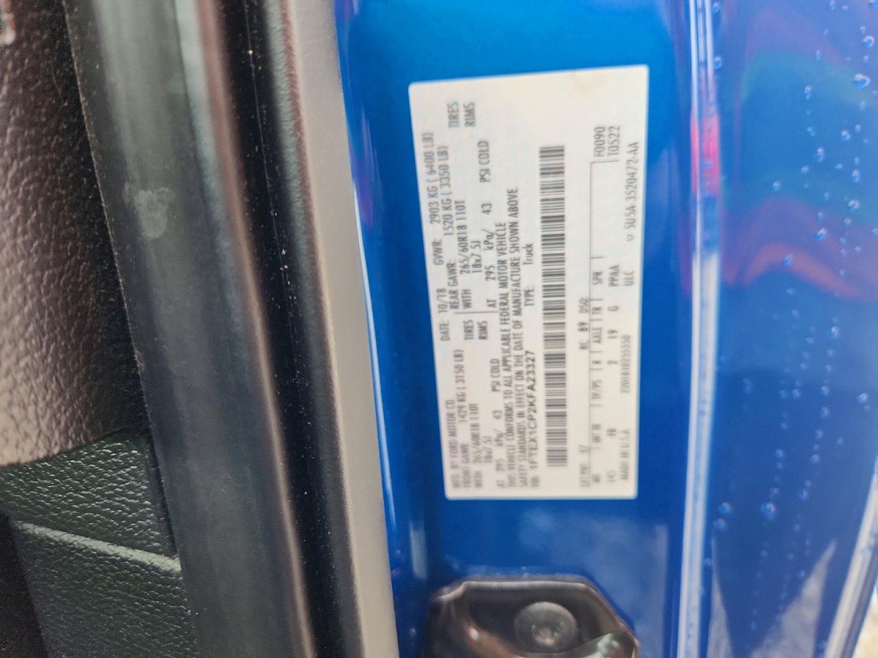 2019 FORD F150 SUPER CAB photo 12
