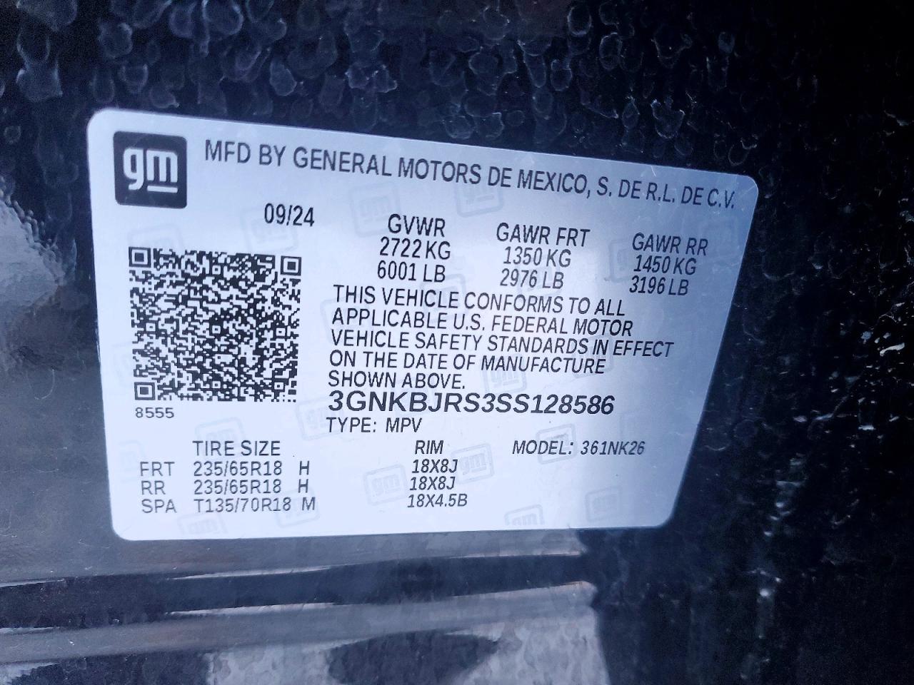 2025 CHEVROLET BLAZER 3LT photo 13
