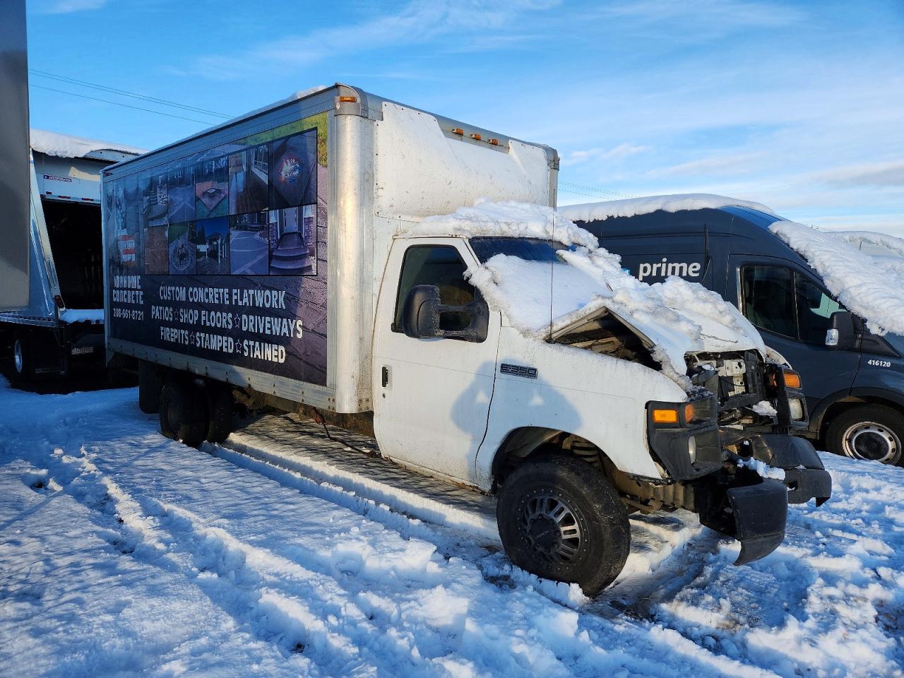 2008 FORD E350 BOX TRUCK photo 4