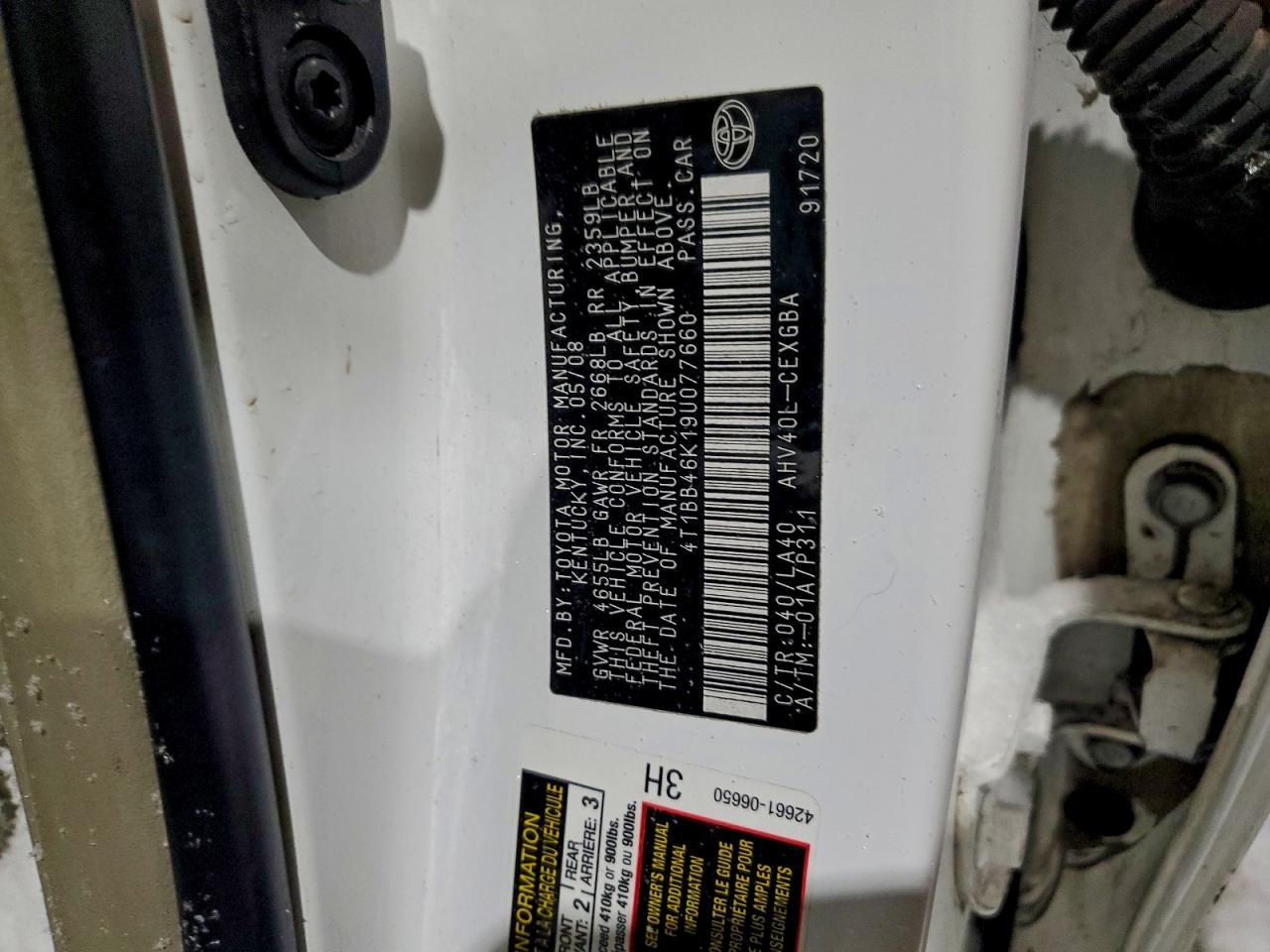 2009 TOYOTA CAMRY HYBRID photo 12