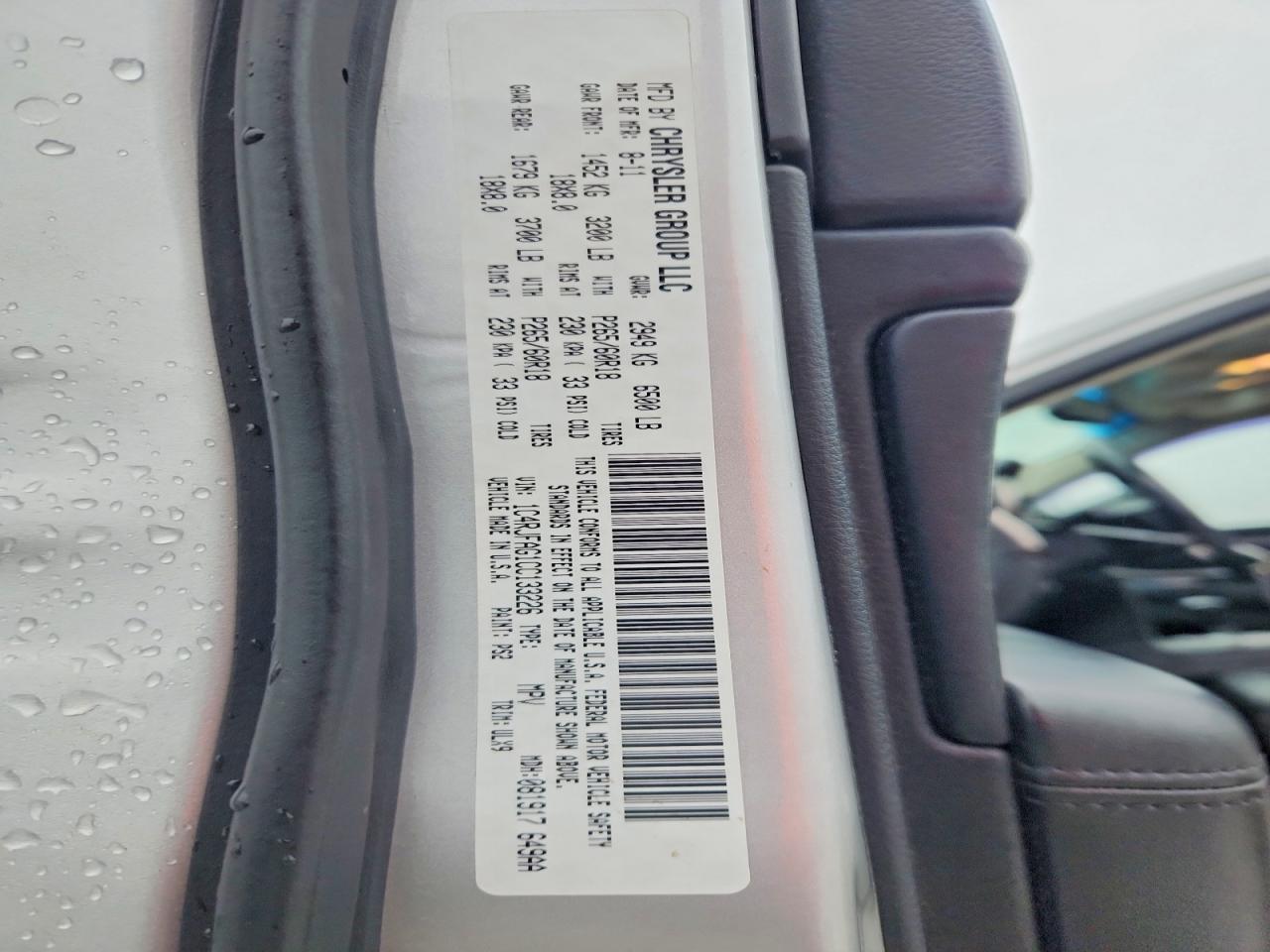 2012 JEEP GRAND CHEROKEE LAREDO photo 37