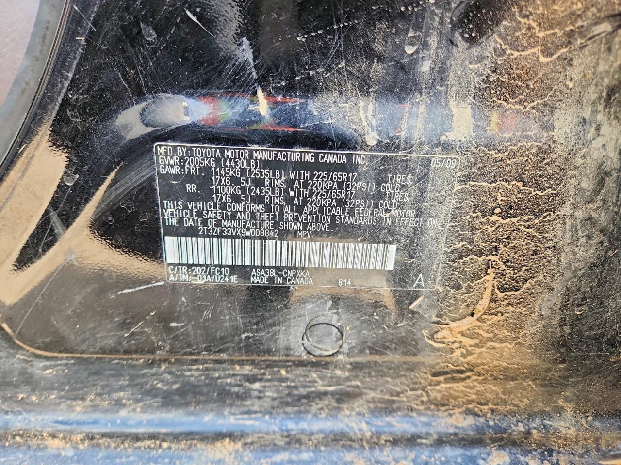 2009 TOYOTA RAV4 photo 12
