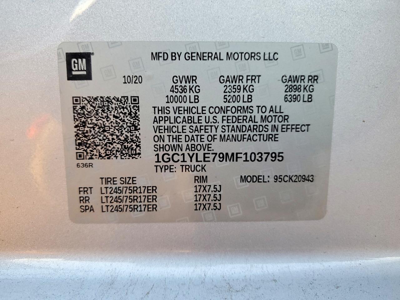 2021 CHEVROLET SILVERADO K2500 HEAVY DUTY photo 12