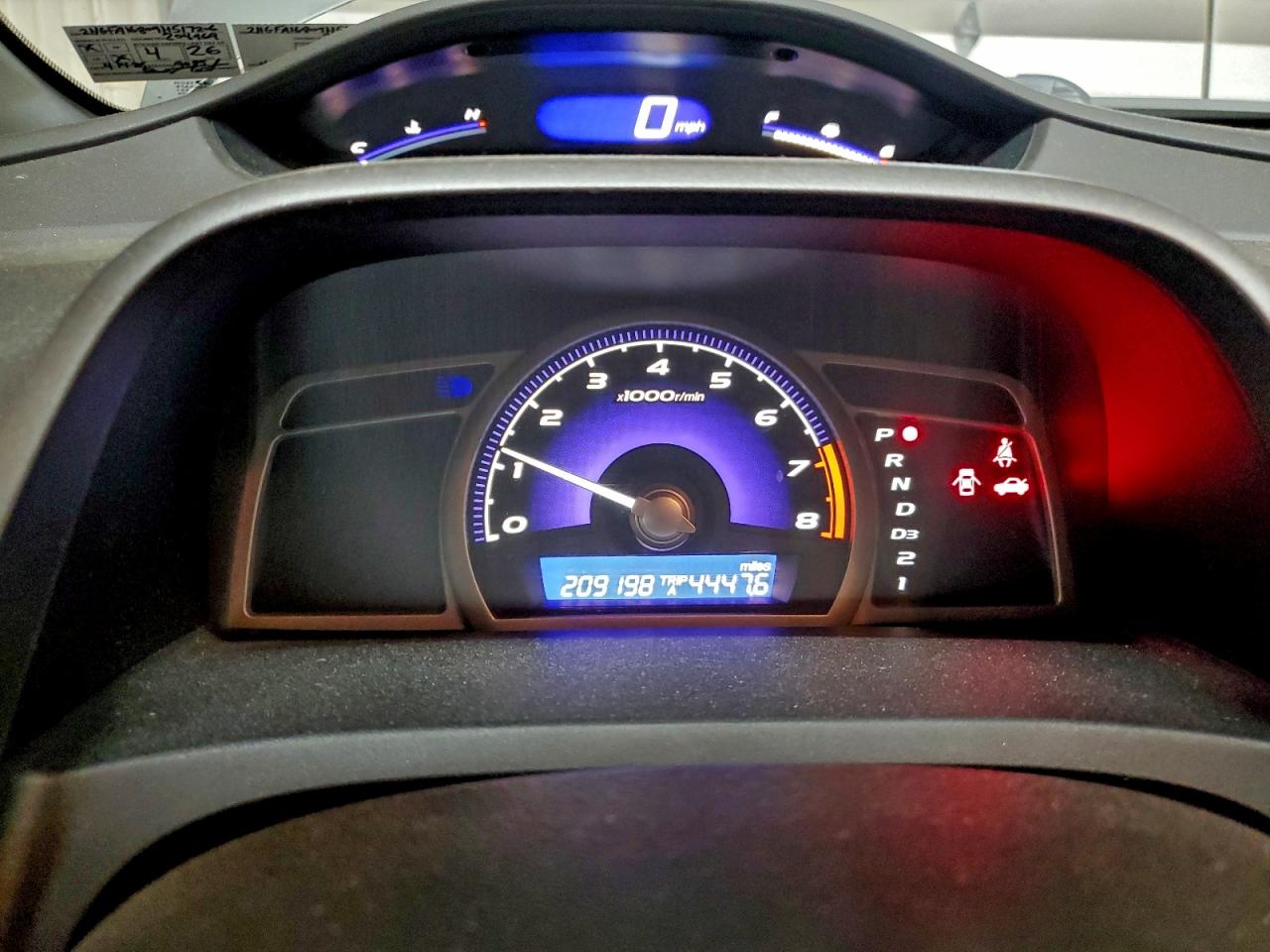 2009 HONDA CIVIC EX photo 9