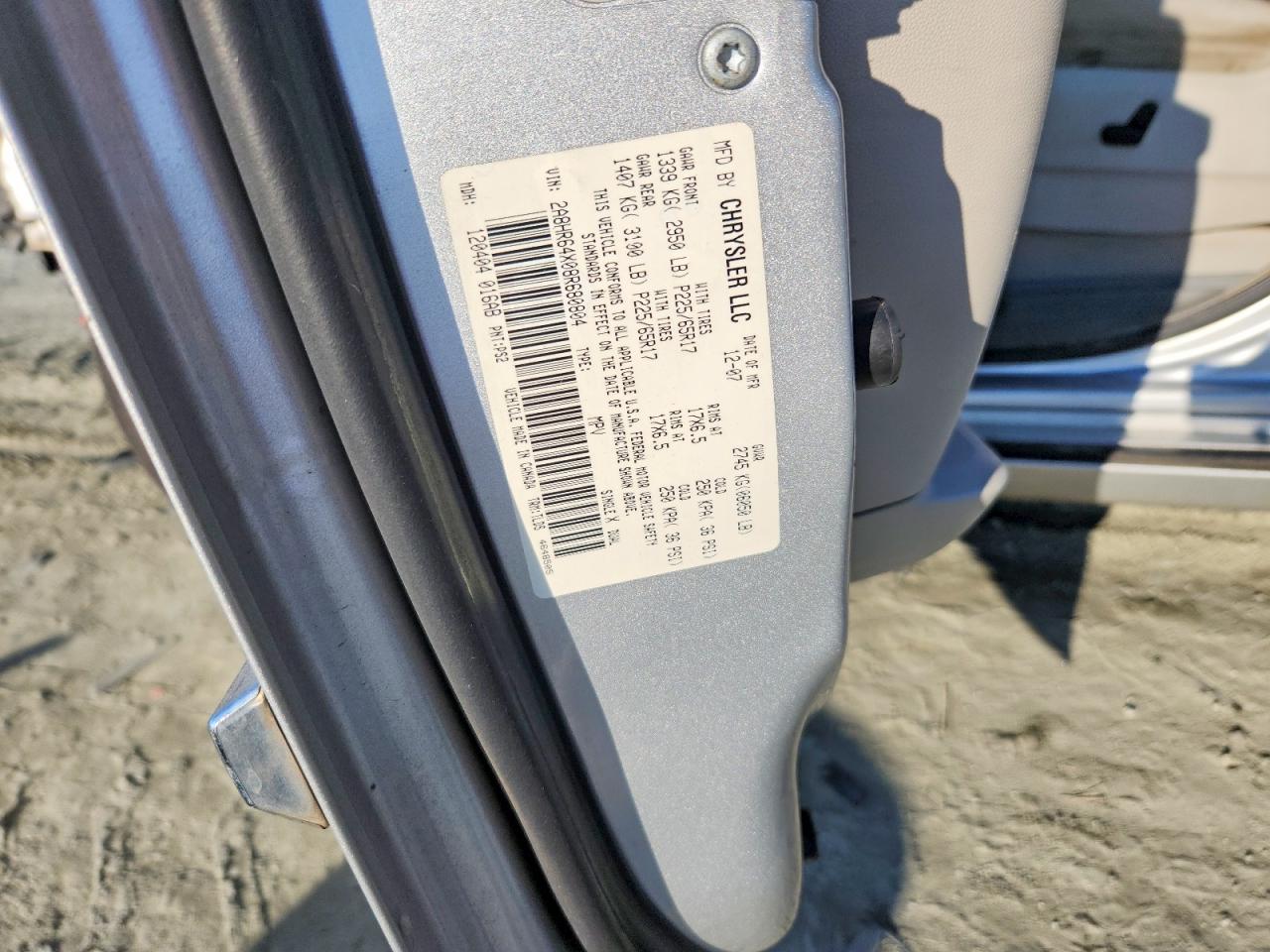 2008 CHRYSLER TOWN & COUNTRY LIMITED photo 13