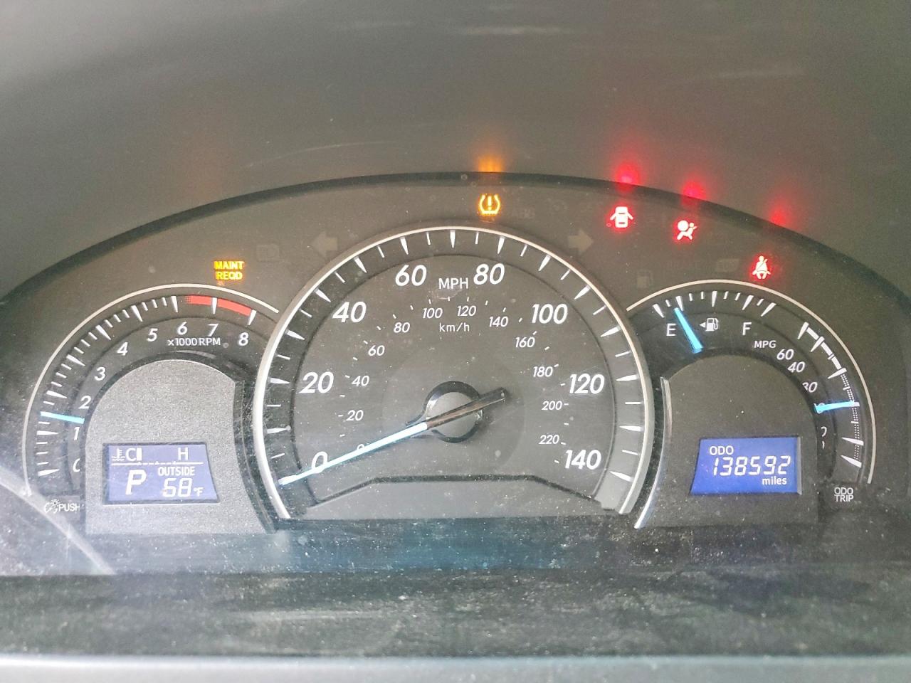 2012 TOYOTA CAMRY BASE photo 25