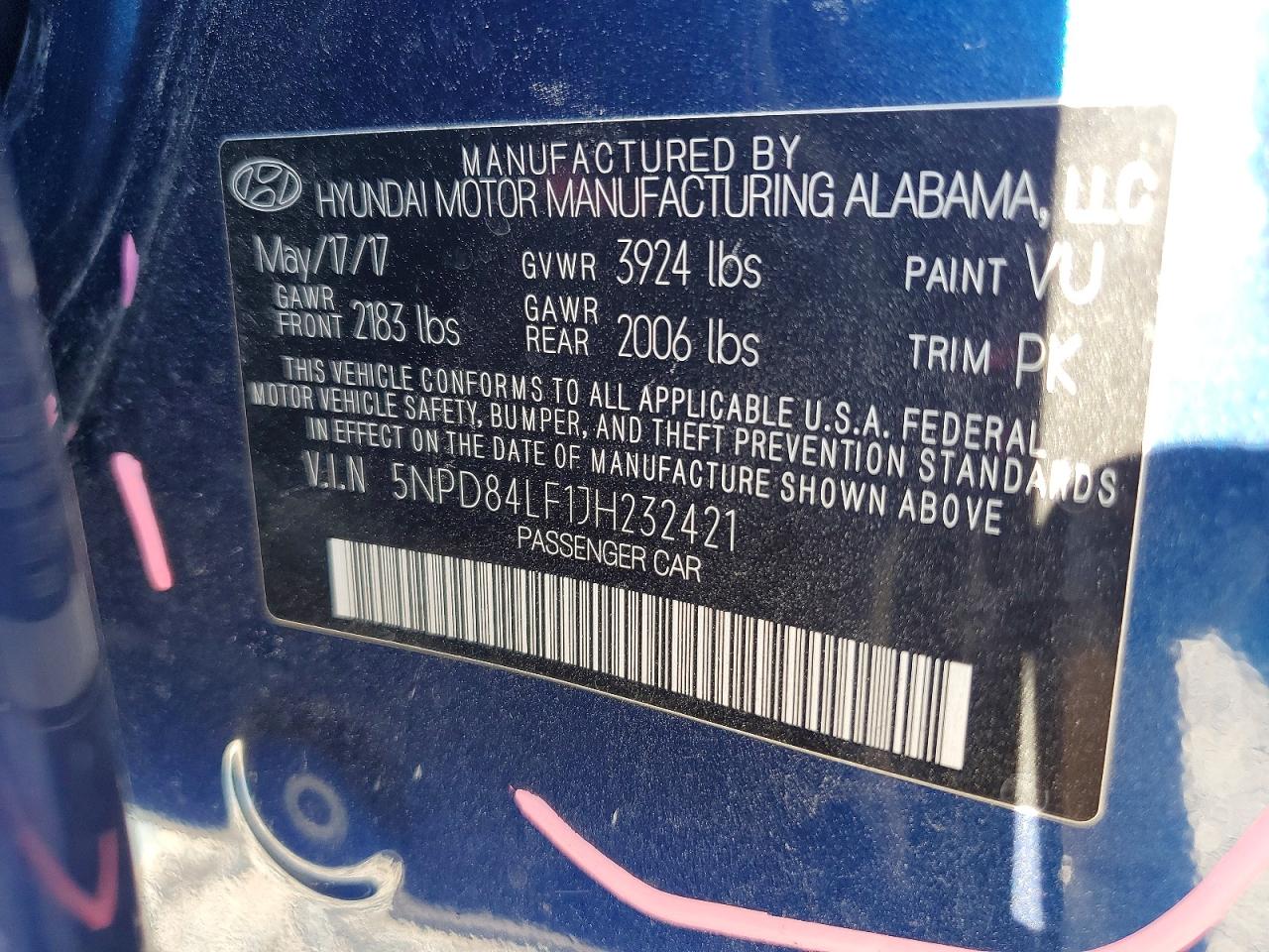 2018 HYUNDAI ELANTRA SEL photo 12