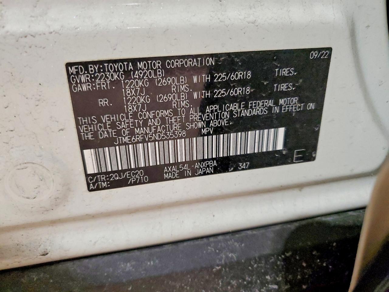 2022 TOYOTA RAV4 XSE photo 13