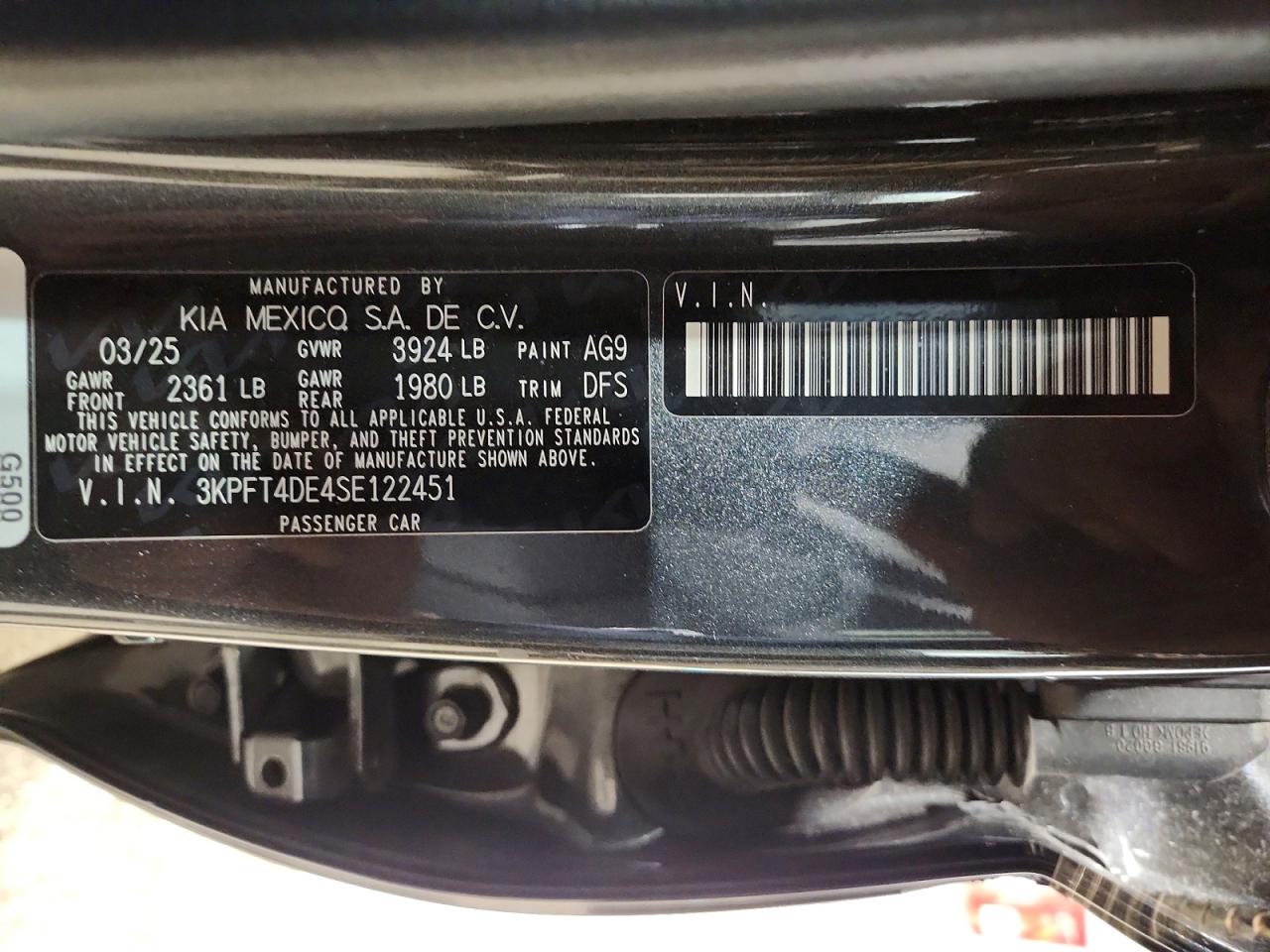 2025 KIA K4 LX photo 45