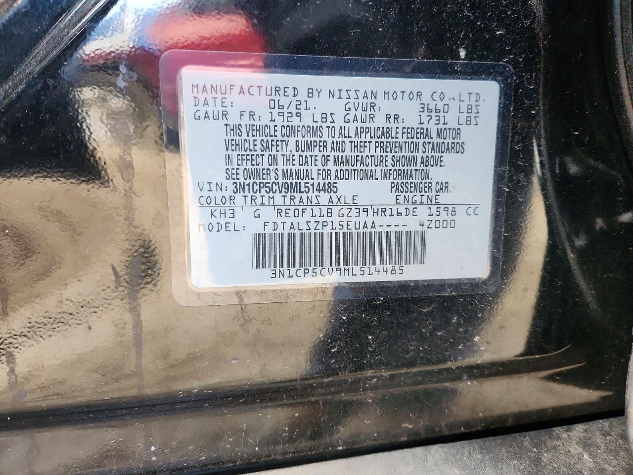 2021 NISSAN KICKS SV photo 25