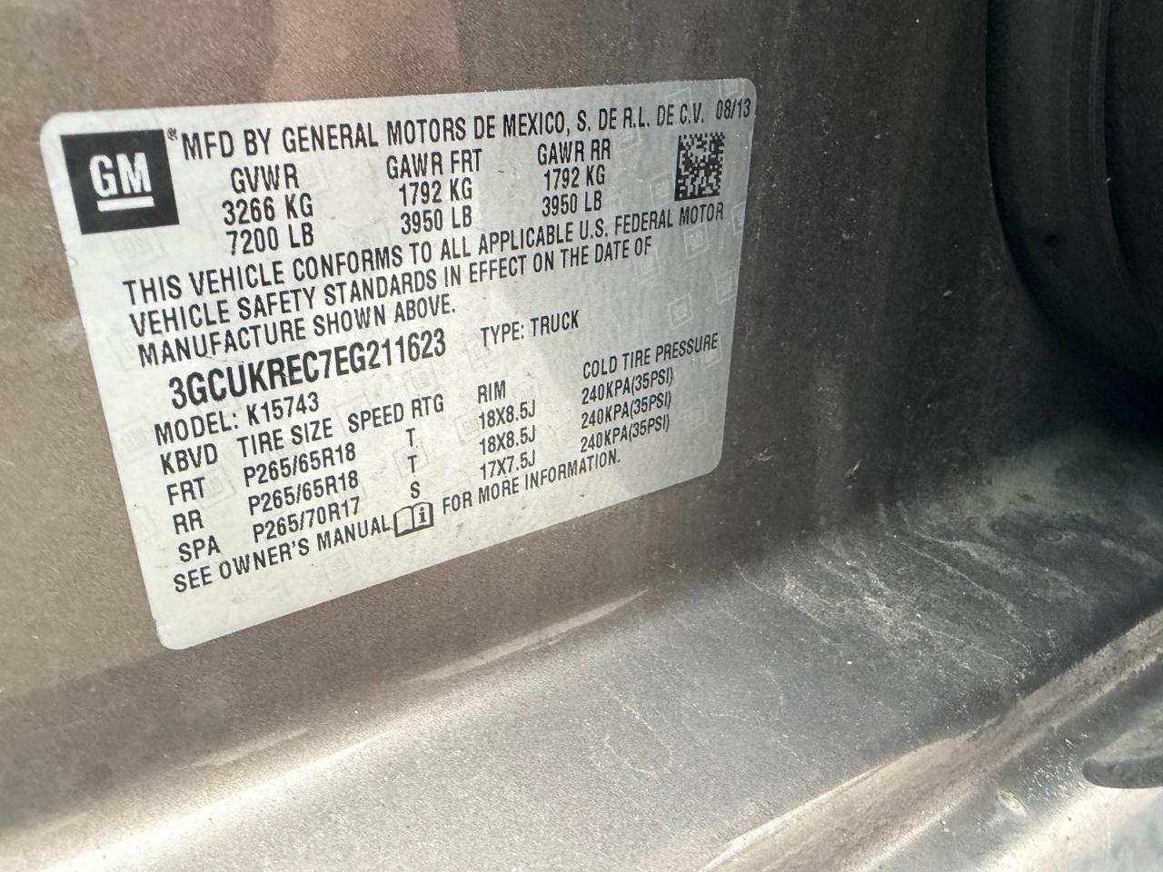 2014 CHEVROLET SILVERADO K1500 LT photo 19
