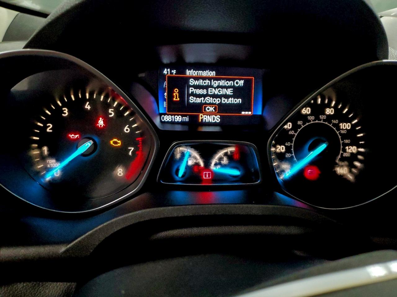 2017 FORD ESCAPE TITANIUM photo 9