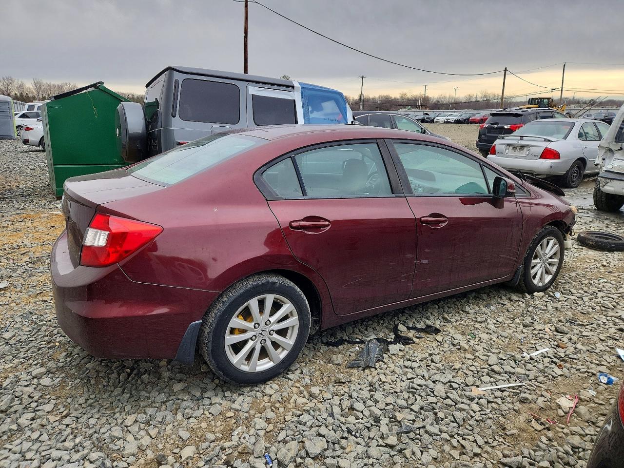2012 HONDA CIVIC EXL photo 3