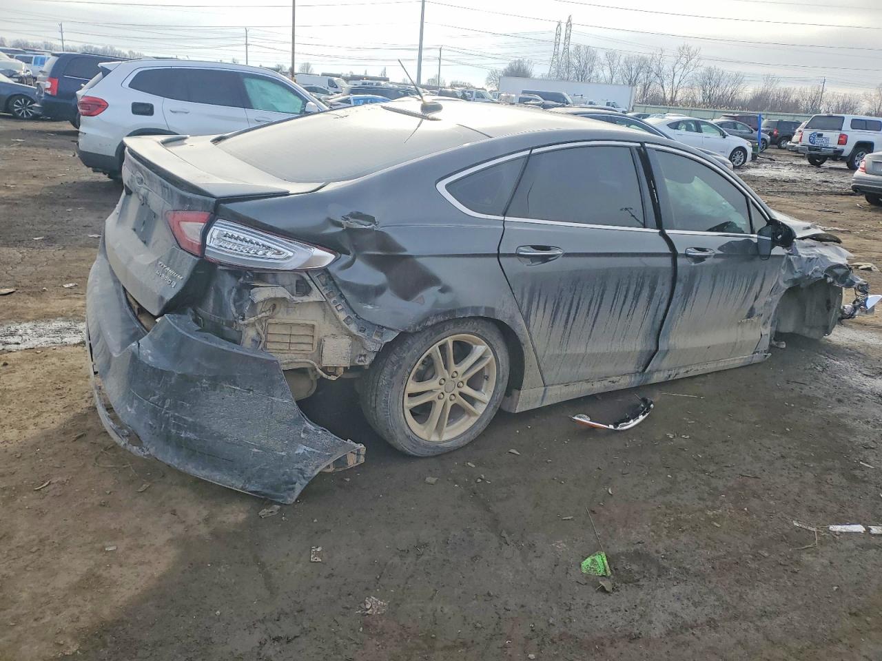 2015 FORD FUSION TITANIUM HEV photo 3