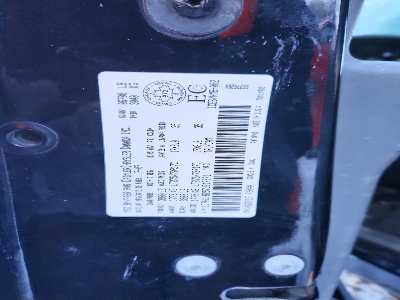 2007 DODGE RAM 1500 ST photo 12