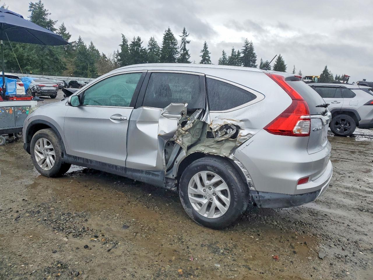 2015 HONDA CR-V EX photo 2