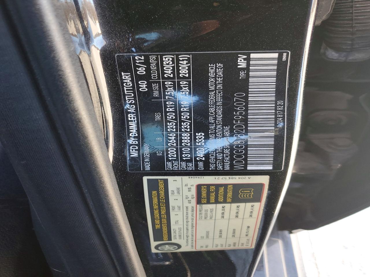 2013 MERCEDES-BENZ GLK 350 4MATIC photo 23