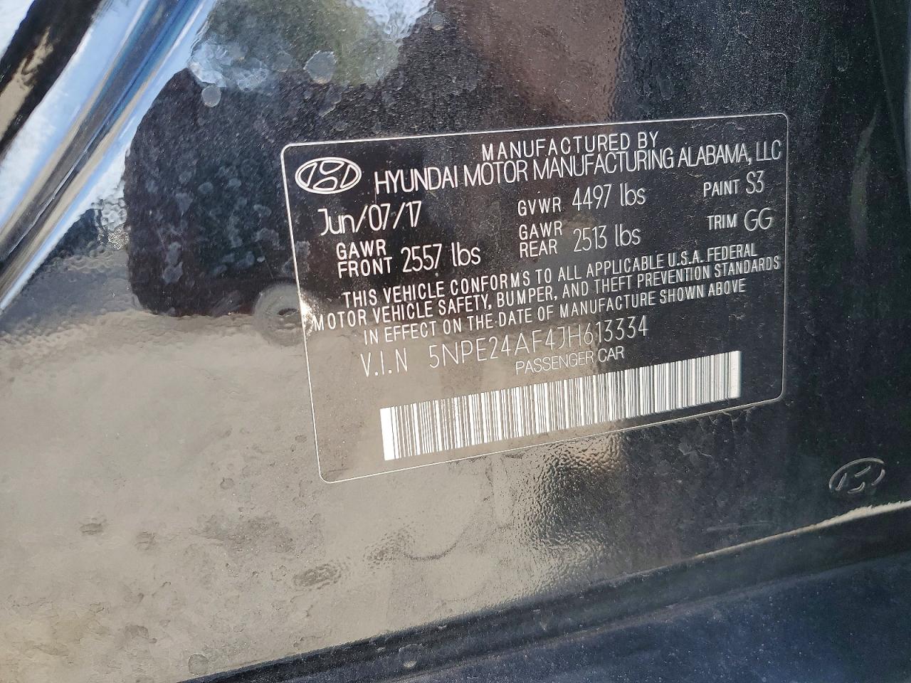 2018 HYUNDAI SONATA SE photo 12