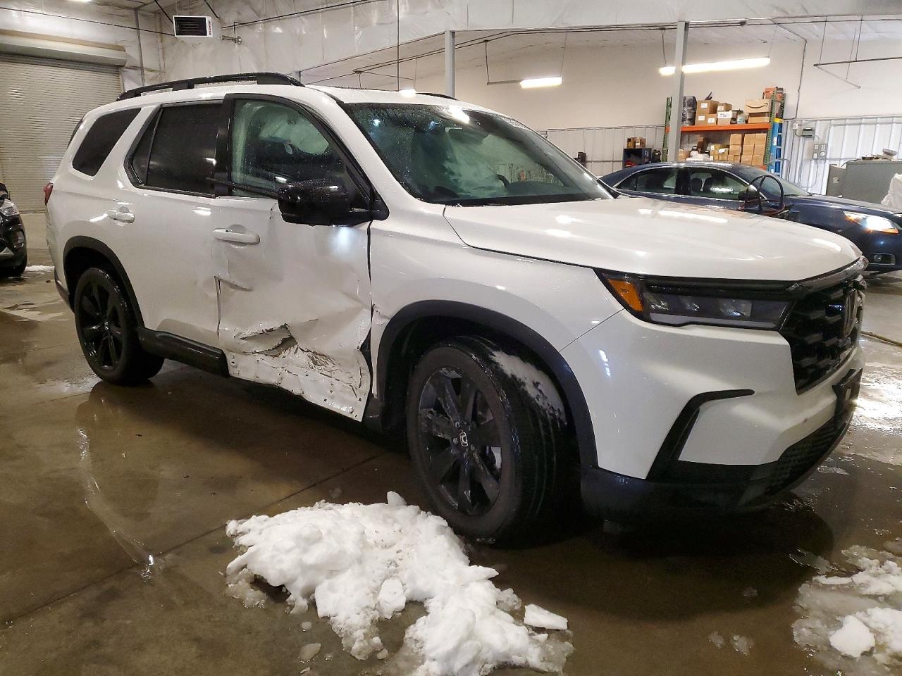 2025 HONDA PILOT BLACK photo 4