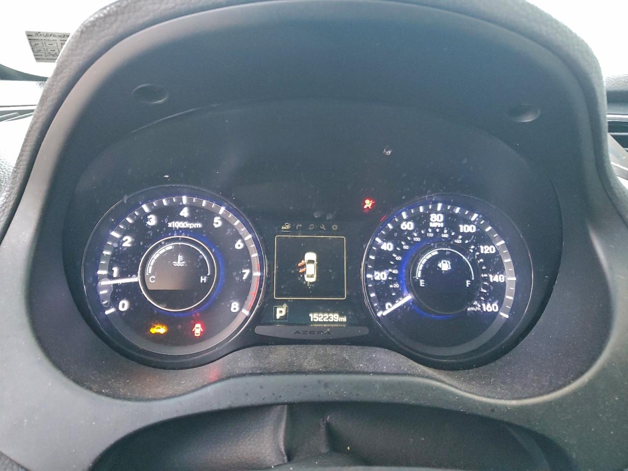 2015 HYUNDAI AZERA photo 9