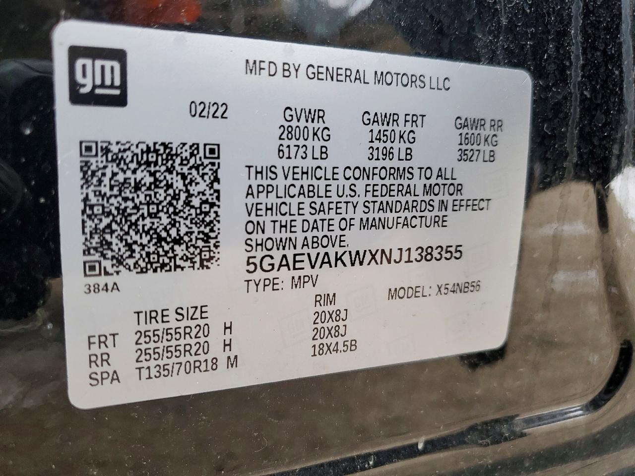 2022 BUICK ENCLAVE ESSENCE photo 13