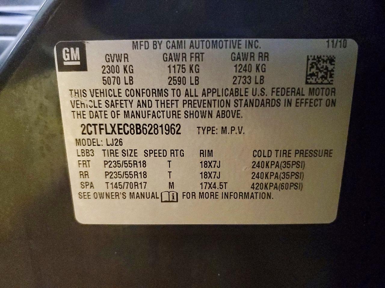 2011 GMC TERRAIN SLT photo 13