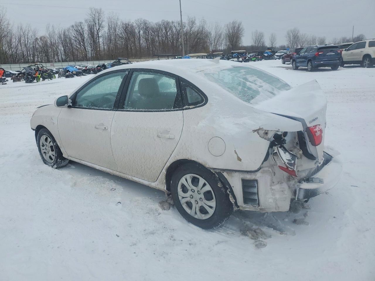 2010 HYUNDAI ELANTRA BLUE photo 2