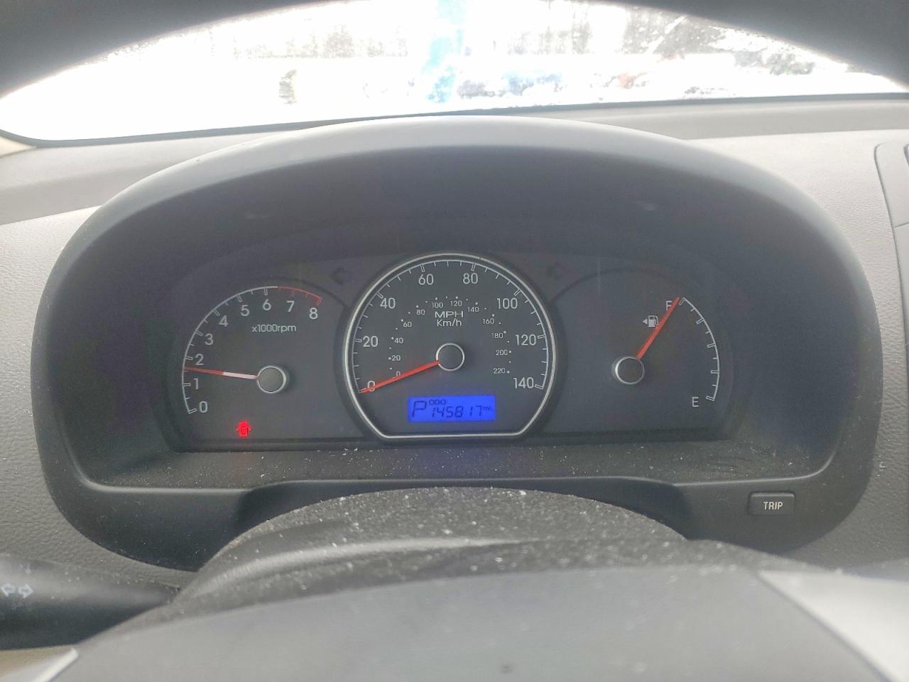 2010 HYUNDAI ELANTRA BLUE photo 9