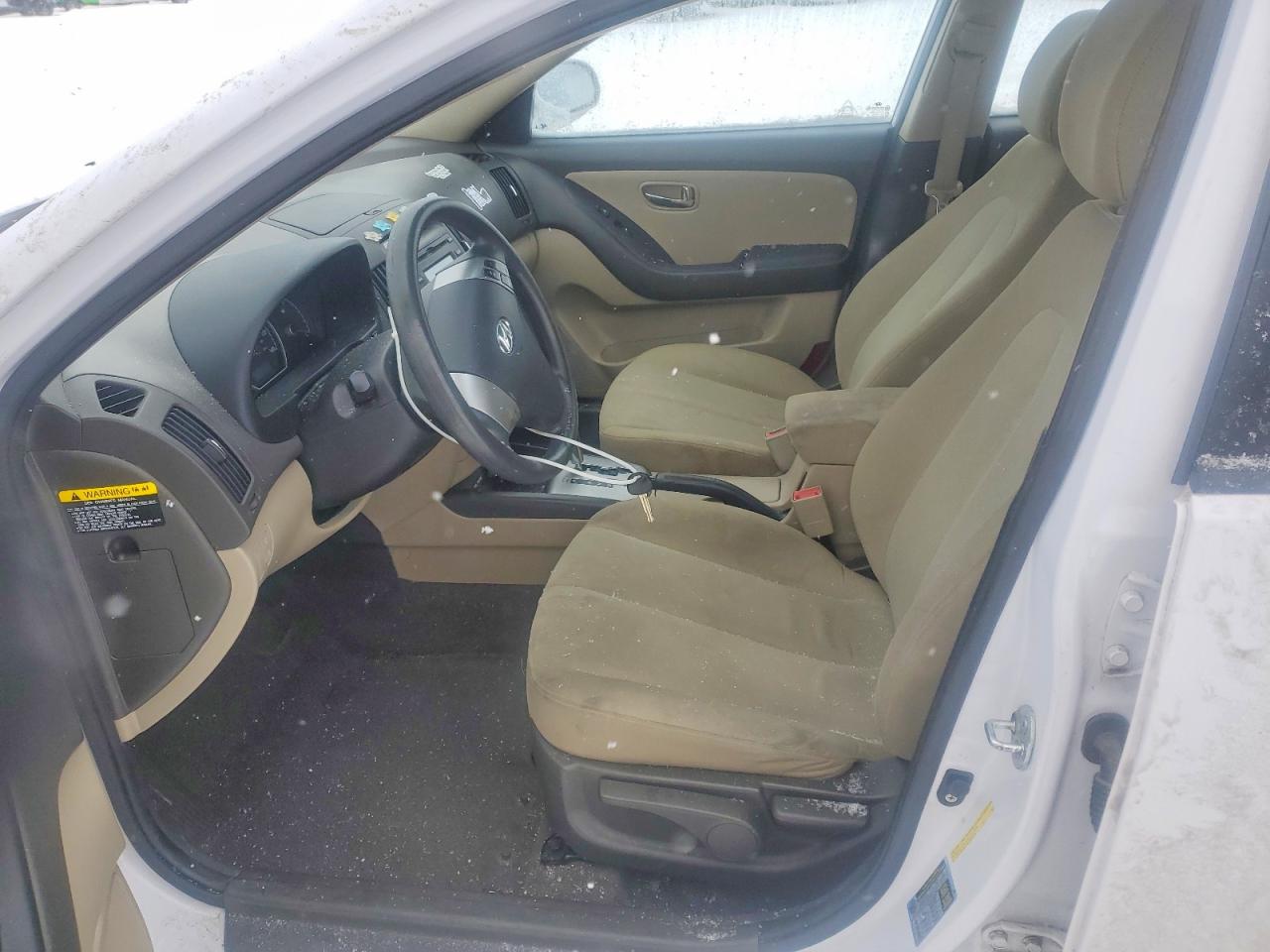 2010 HYUNDAI ELANTRA BLUE photo 7