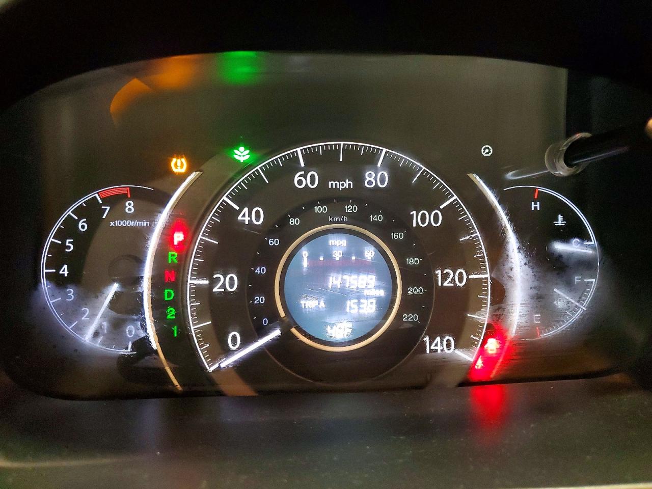 2012 HONDA CR-V EXL photo 9