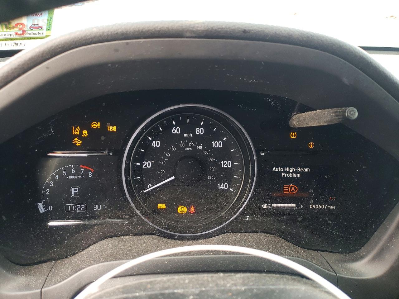 2019 HONDA HR-V EXL photo 9