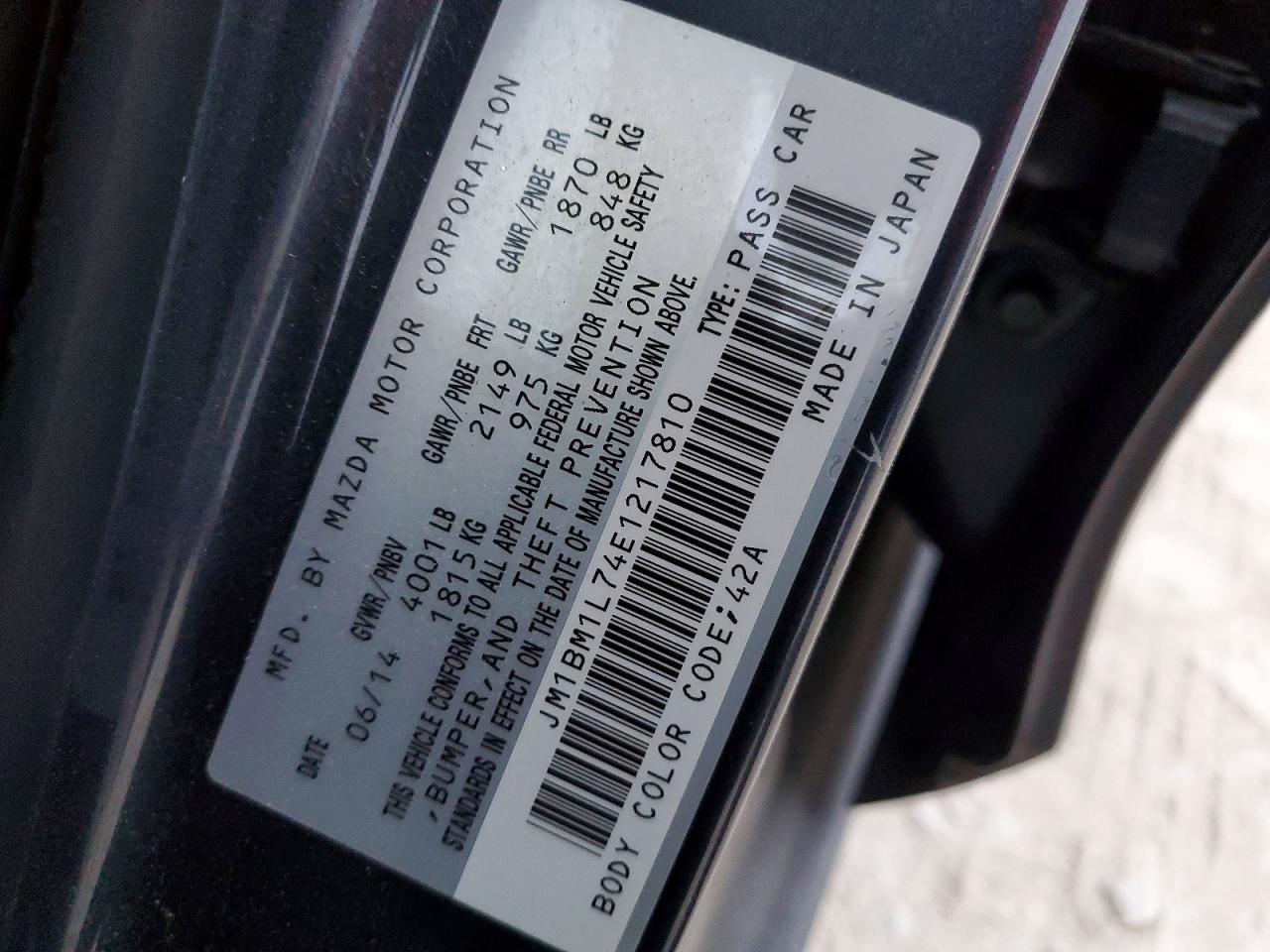 2014 MAZDA 3 TOURING photo 23