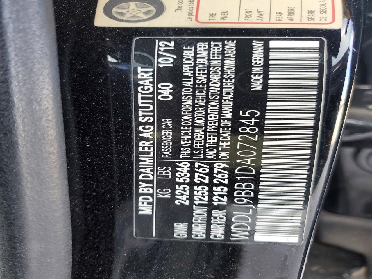 2013 MERCEDES-BENZ CLS 550 4MATIC photo 12