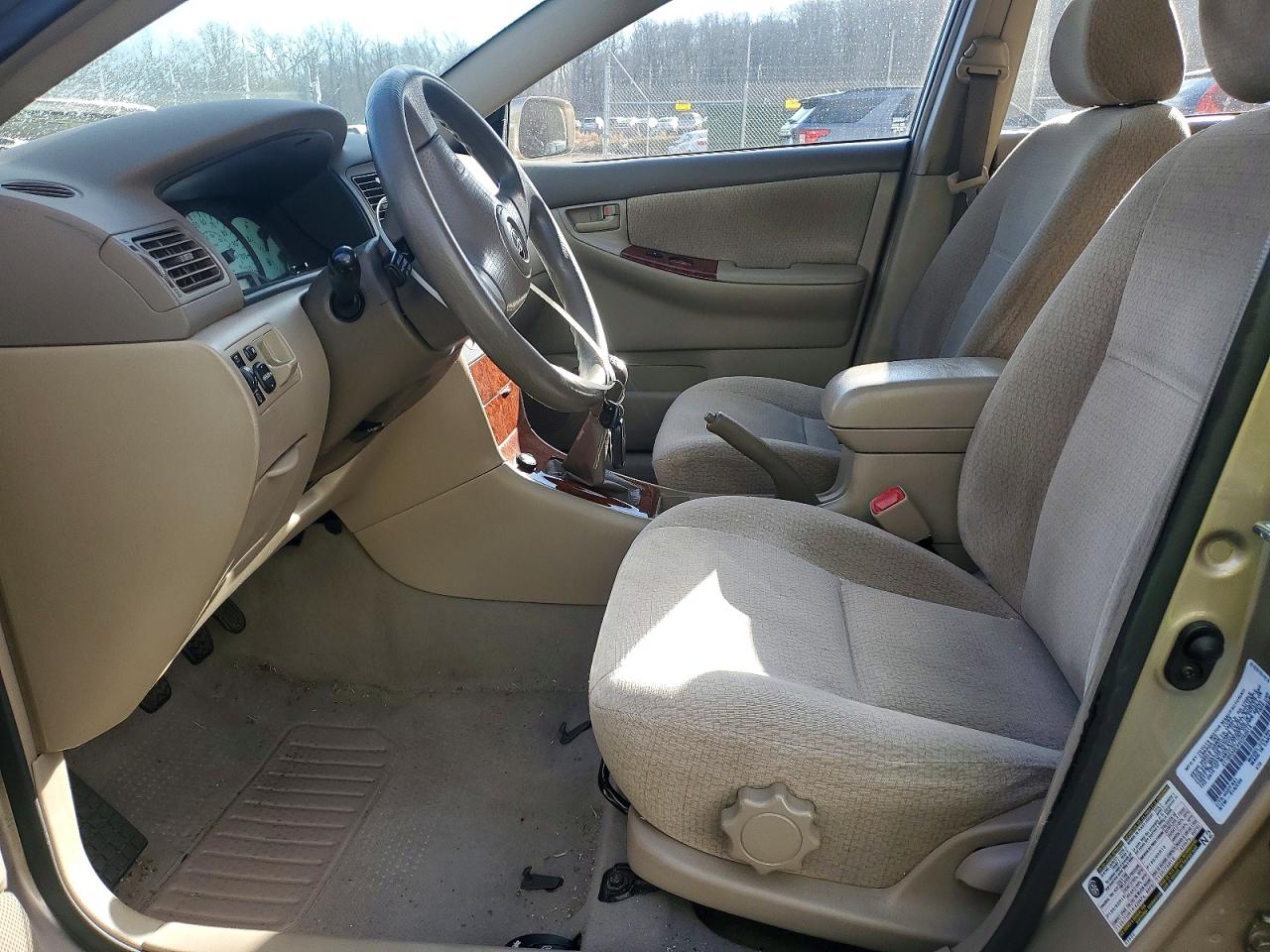 2004 TOYOTA COROLLA CE photo 7