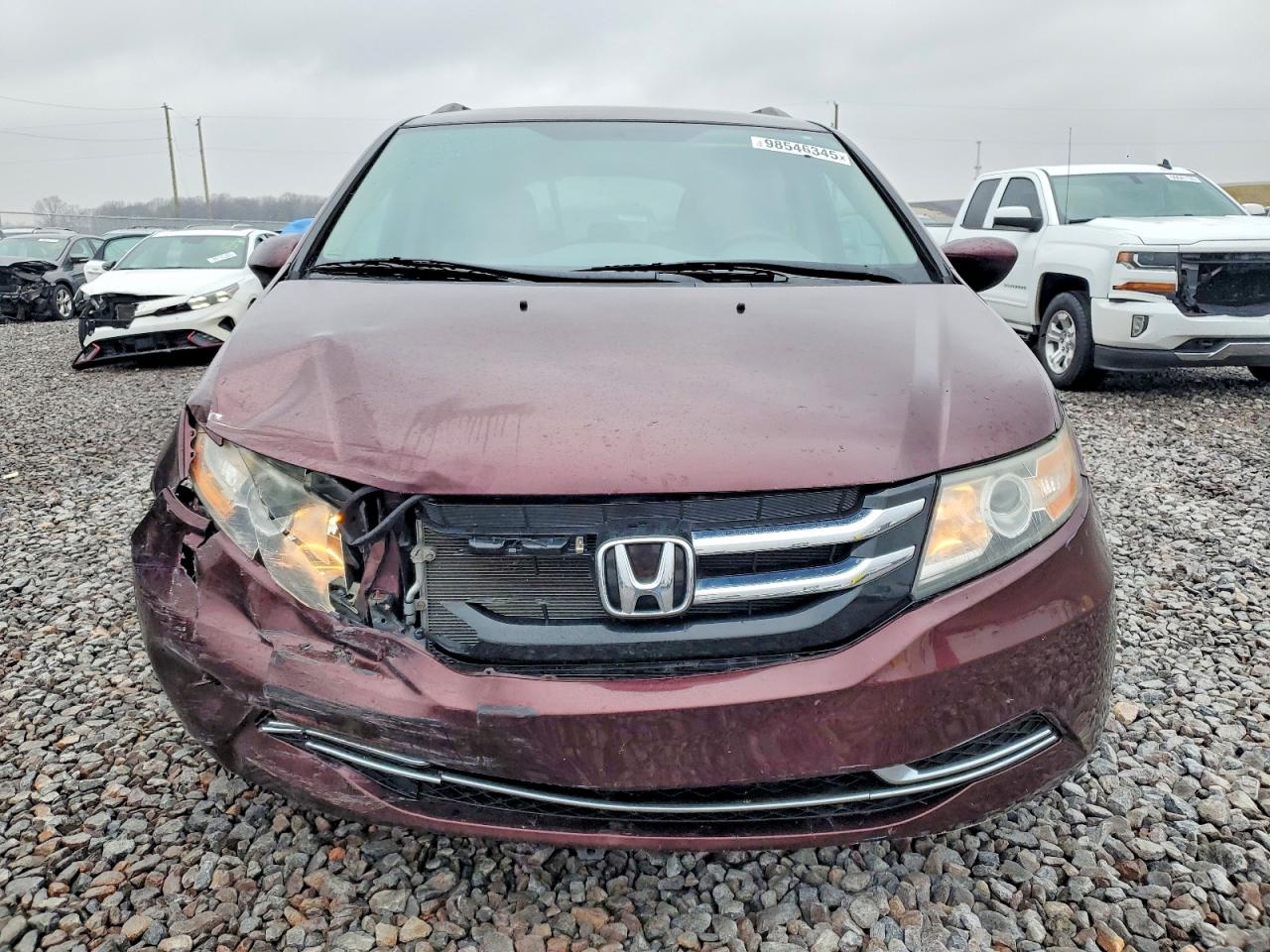 2014 HONDA ODYSSEY EX photo 5