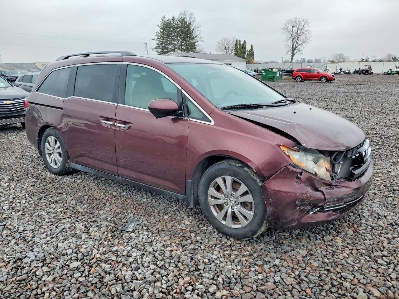 2014 HONDA ODYSSEY EX photo 4