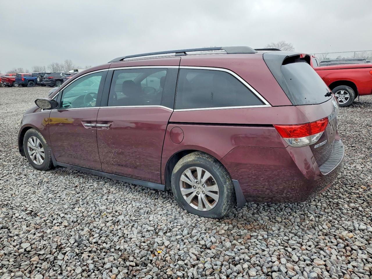 2014 HONDA ODYSSEY EX photo 2