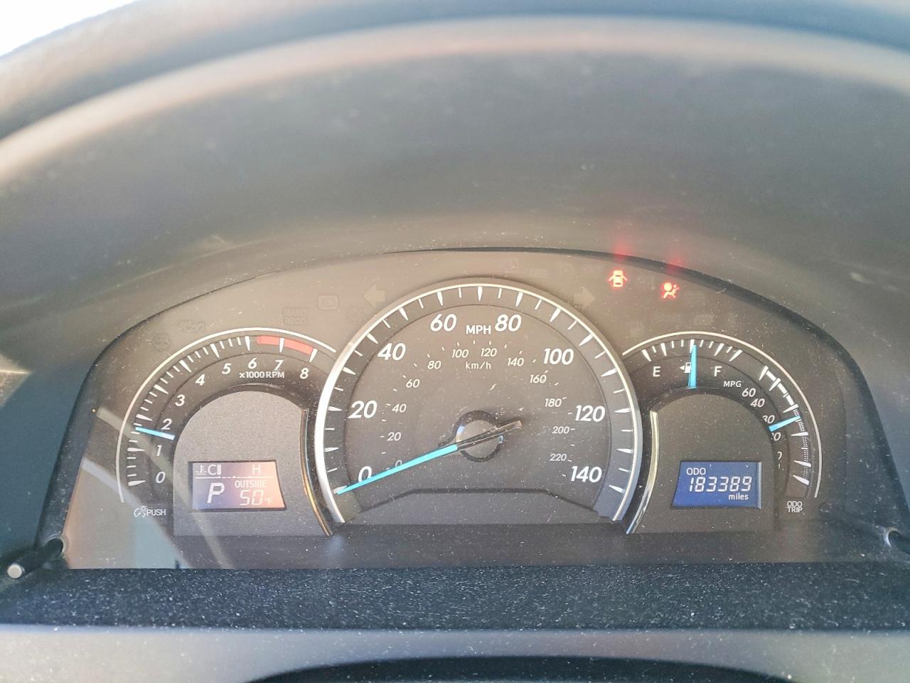 2012 TOYOTA CAMRY BASE photo 9