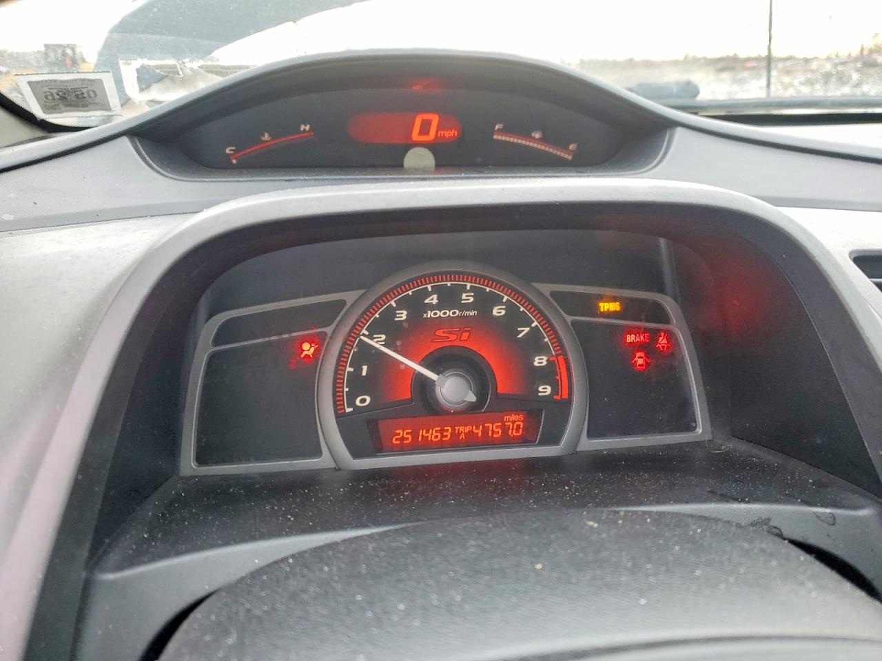 2011 HONDA CIVIC SI photo 9