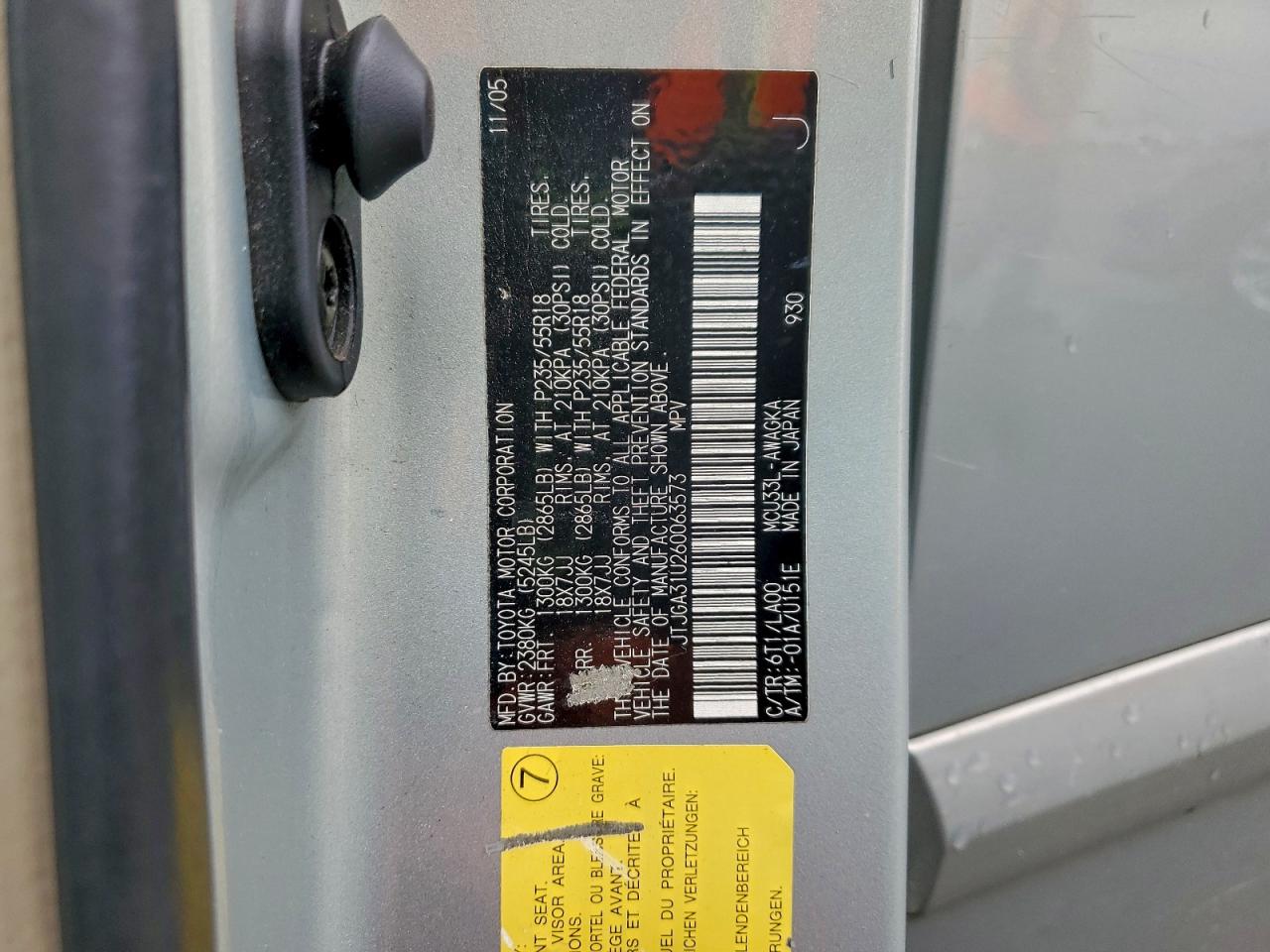 2006 LEXUS RX 330 photo 34