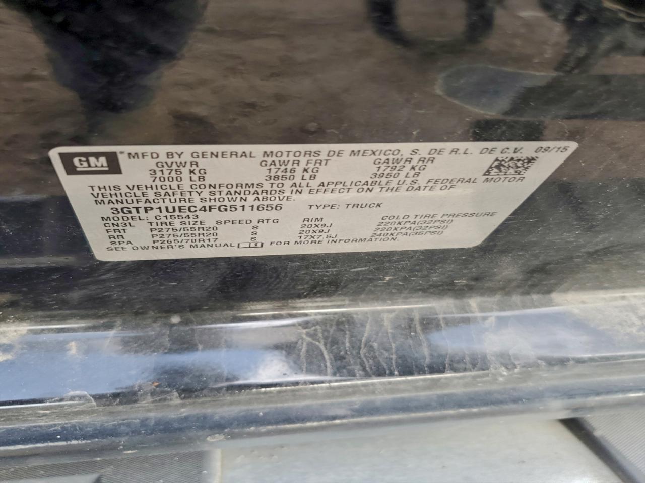2015 GMC SIERRA C1500 SLE photo 12