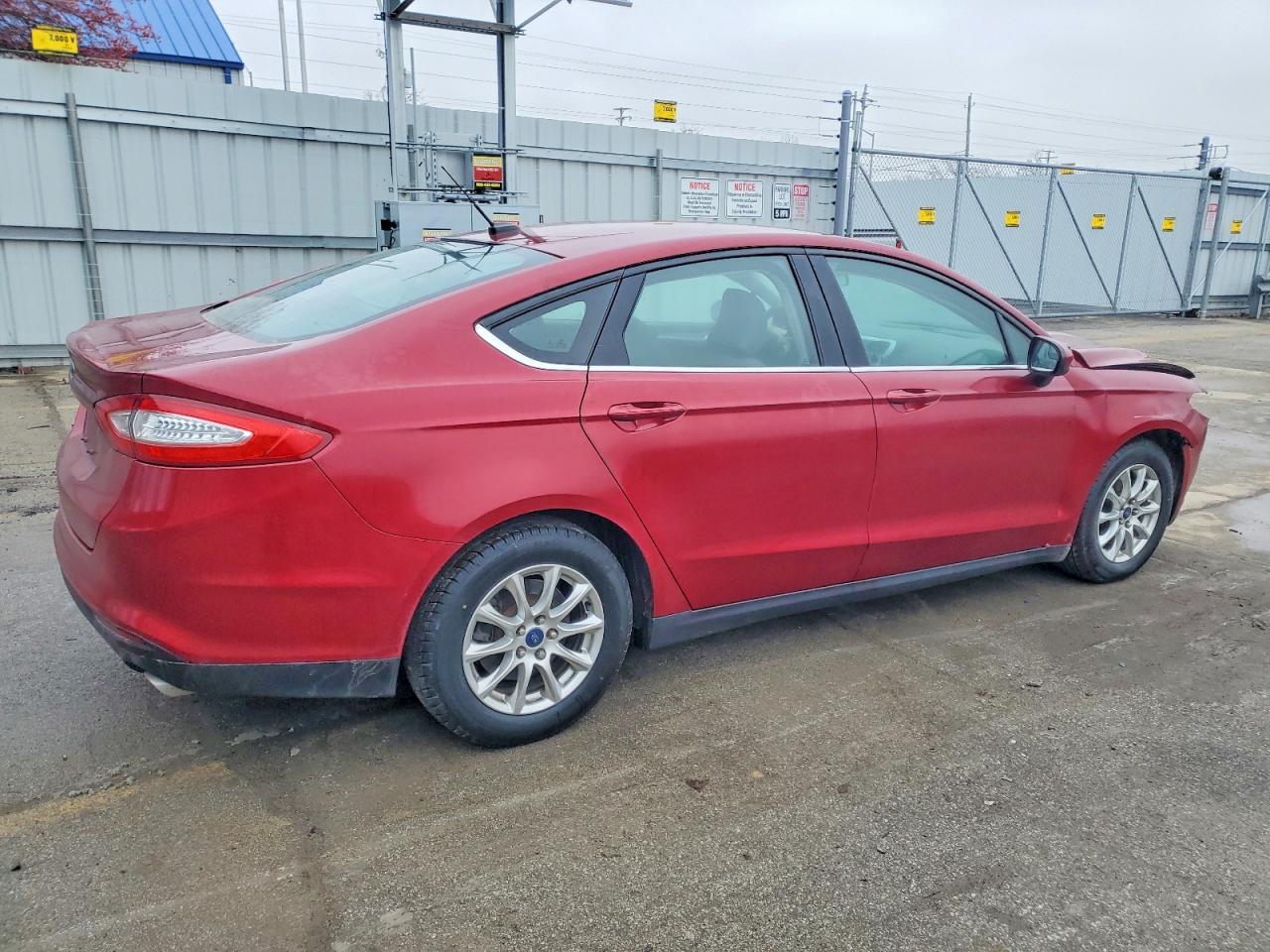 2016 FORD FUSION S photo 3