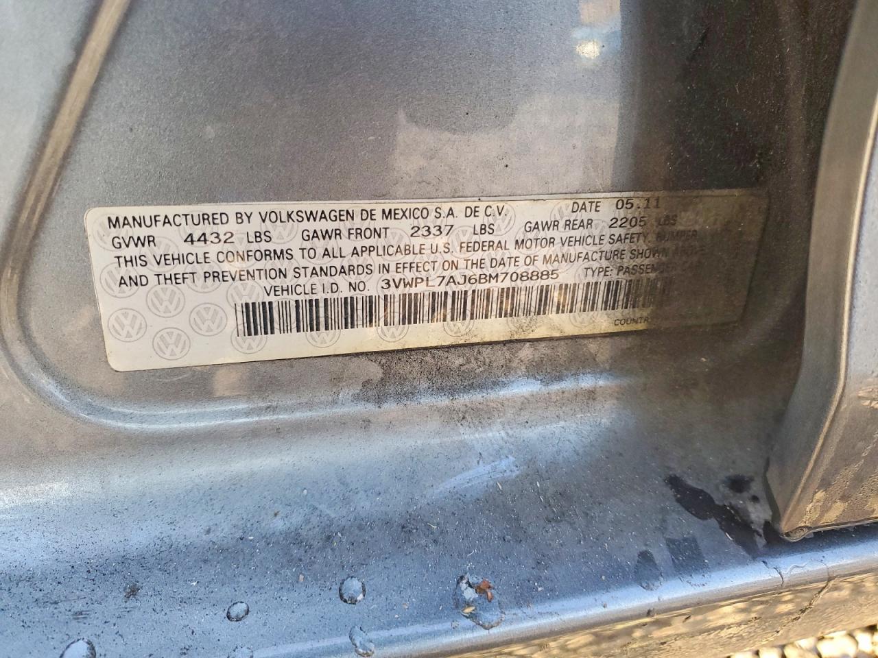 2011 VOLKSWAGEN JETTA TDI photo 12